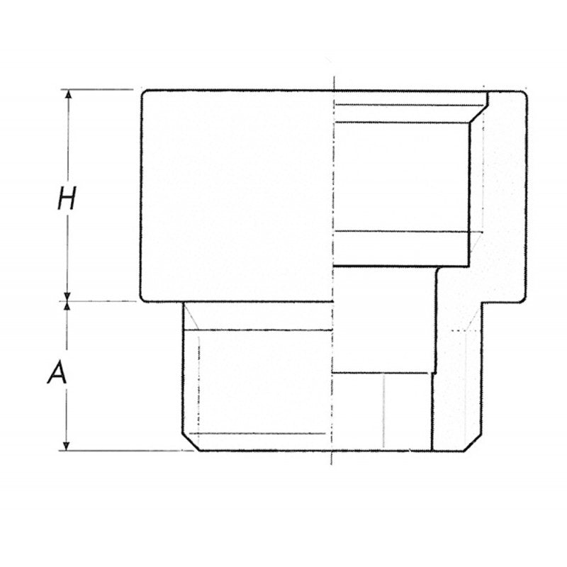 Guidi Prolunga M-F in Ottone