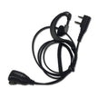 Microfono auricolare Proxel PJD-1302C cavo spiralato Kenwood