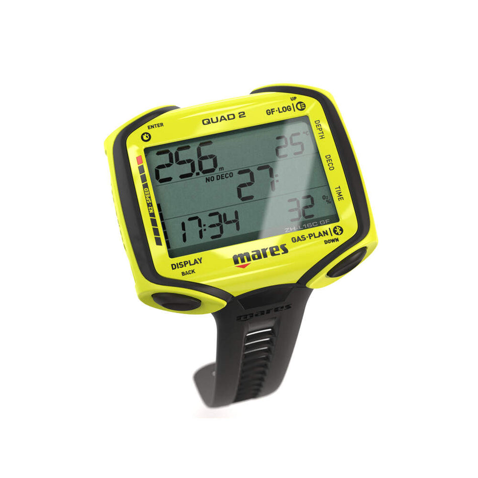 Mares Quad 2 Yellow Fluo