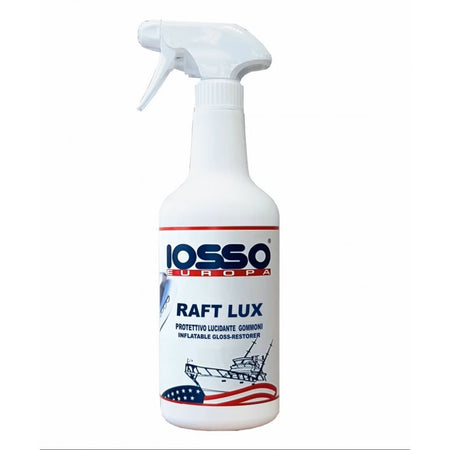 Iosso Raft Lux XRL protettivo autolucidante spray per gommoni in gomma e PVC 750ml