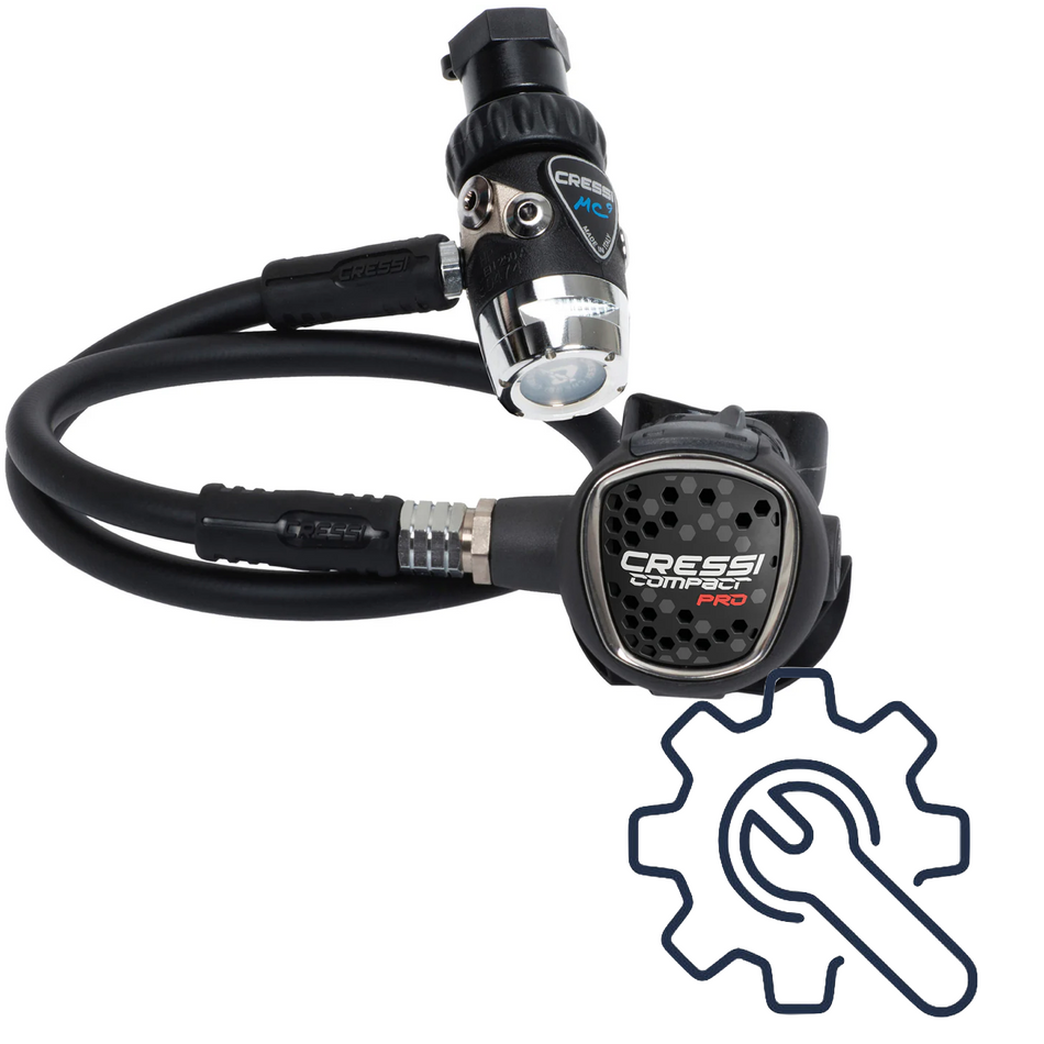 Revisione erogatori Cressi