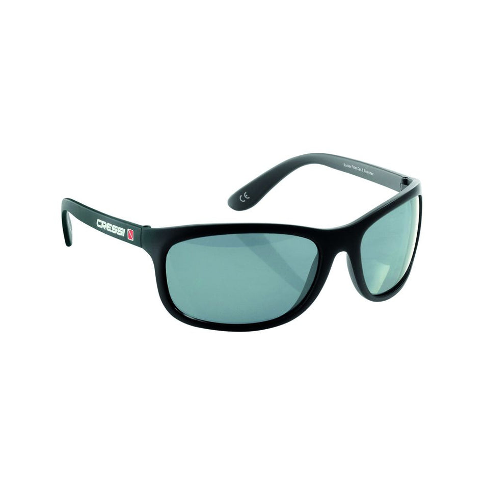 Cressi Rocker Floating Black - Smoked Lens