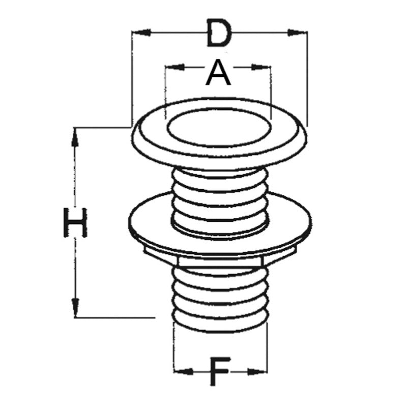 Threaded Skin Fitting