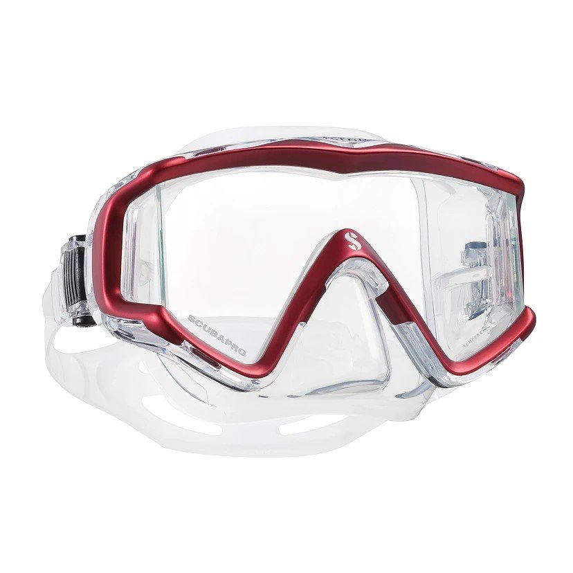 Scubapro Crystal VU Mask Red