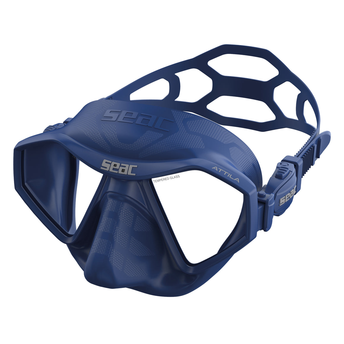 Seac Attila Antifog maschera apnea Blu