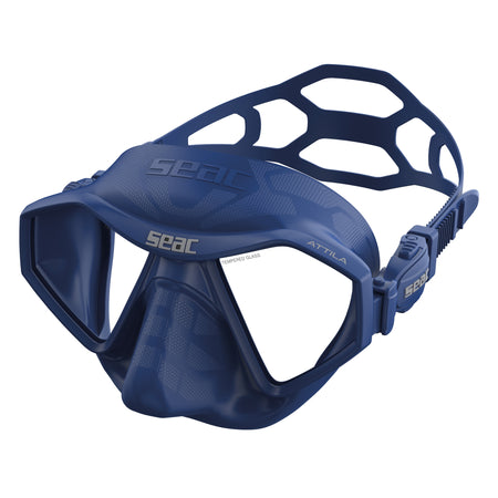 Seac Attila Antifog maschera apnea Blu