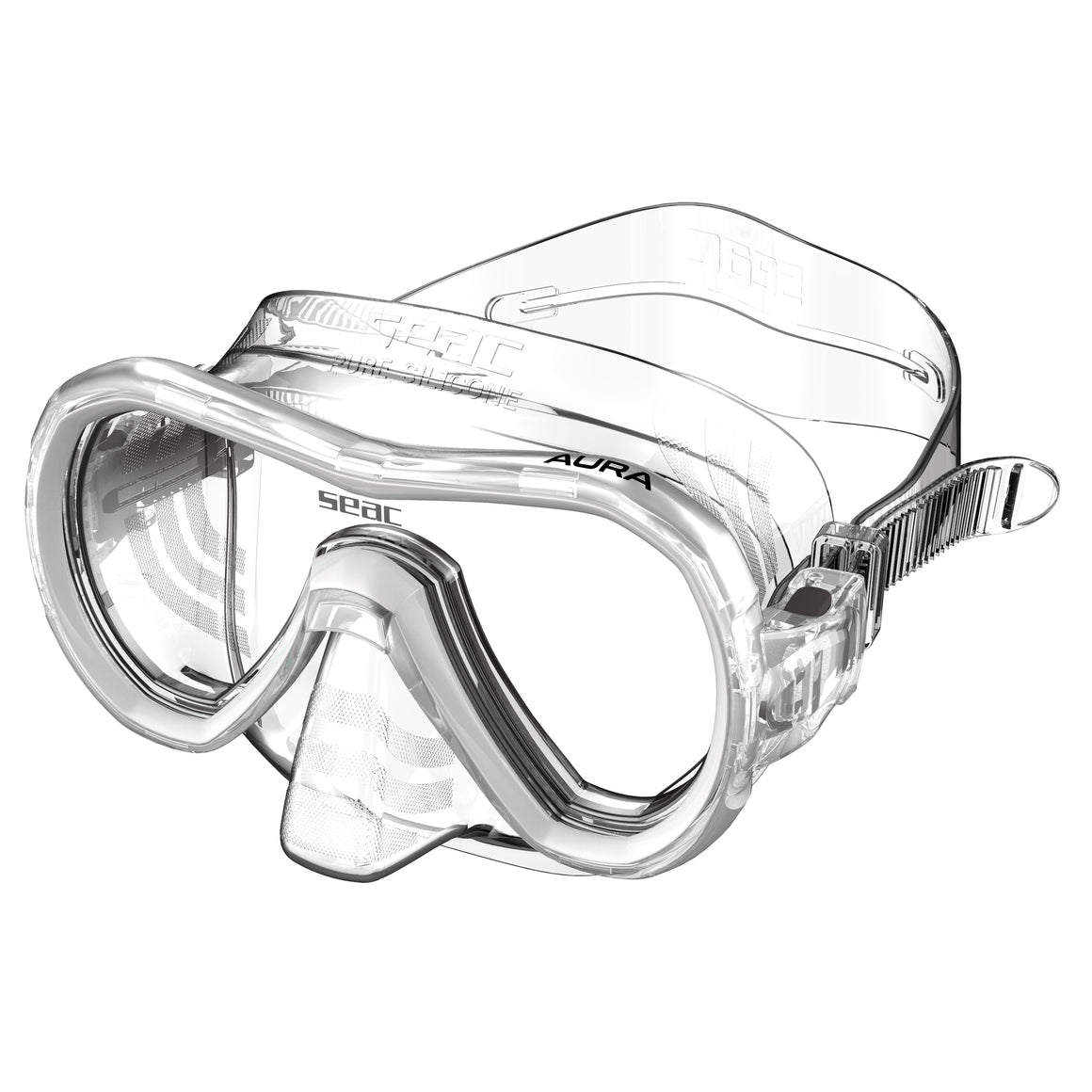 Seac Aura Antifog maschera snorkeling Bianco