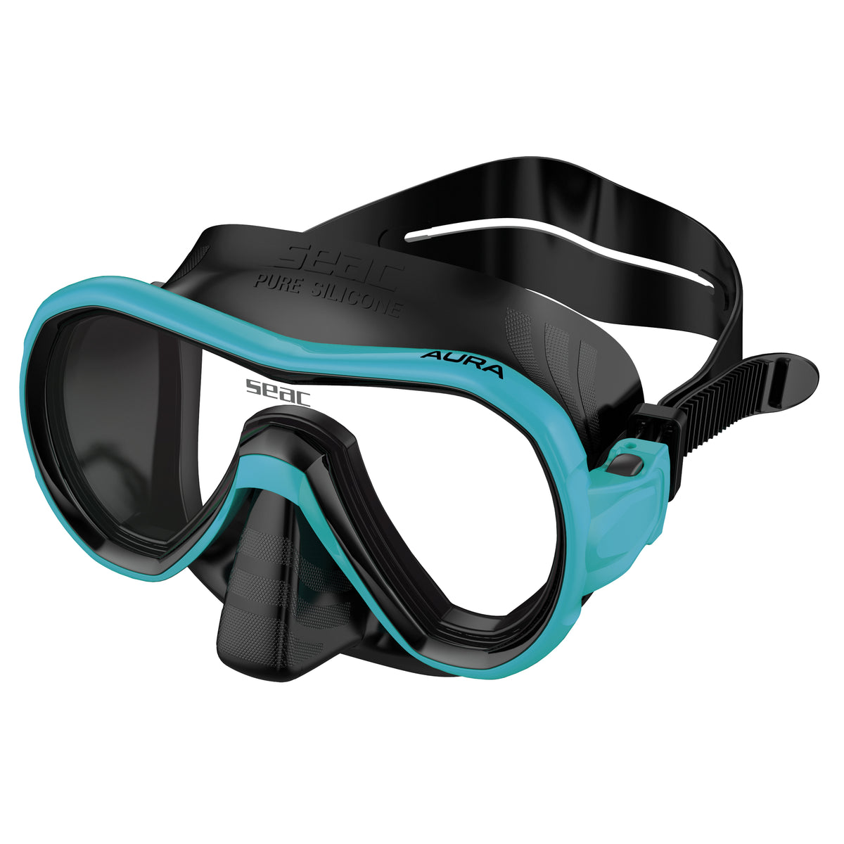 Seac Aura Antifog maschera snorkeling Nero/Tiffany