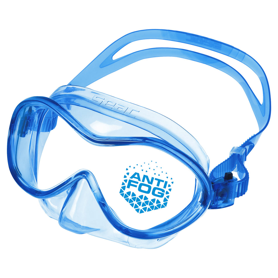Seac Baia Antifog maschera snorkeling bambini Acquamarina