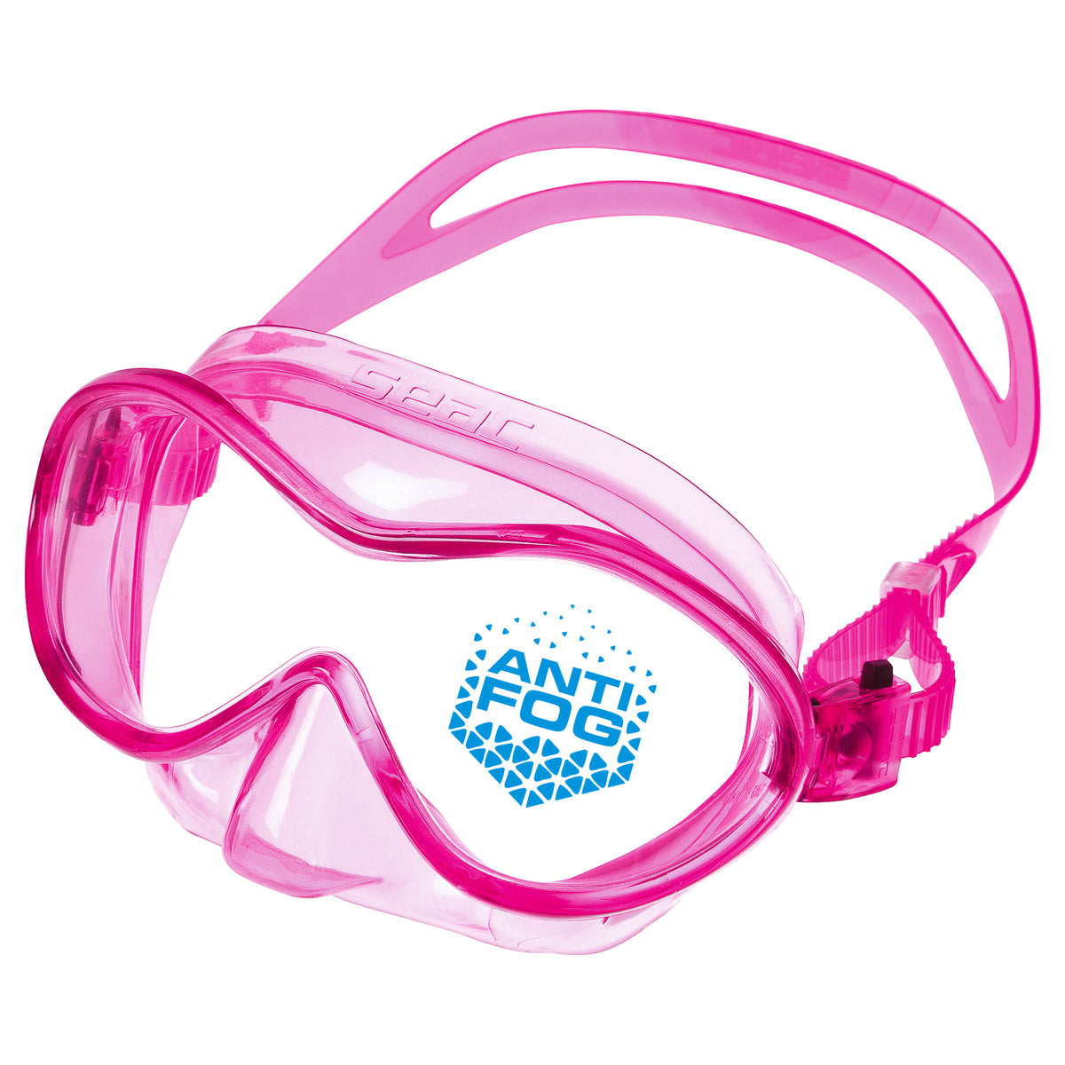 Seac Baia Antifog maschera snorkeling bambini Rosa
