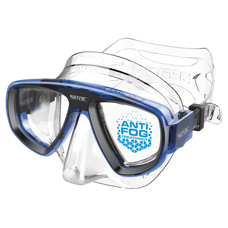 Seac Extreme Antifog maschera snorkeling e sub Blu chiaro