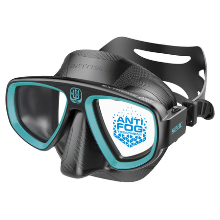 Seac Extreme Antifog maschera snorkeling e sub Nero/Tiffany