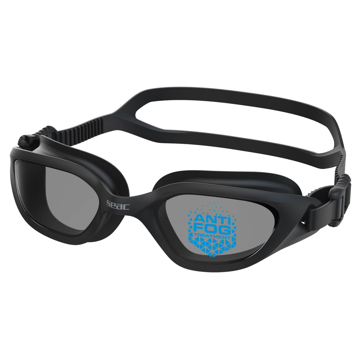 Seac Idron Antifog occhialini nuoto Nero