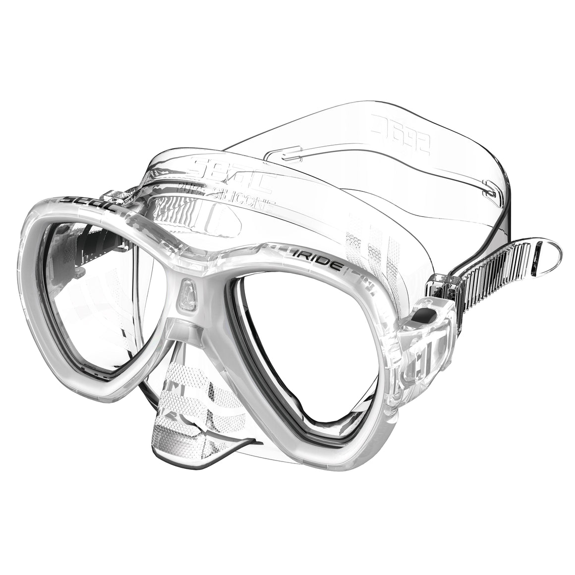 Seac Iride Antifog maschera snorkeling Bianco