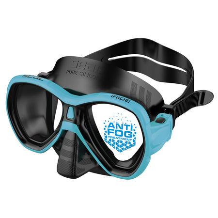 Seac Iride Antifog maschera snorkeling Nero/Tiffany
