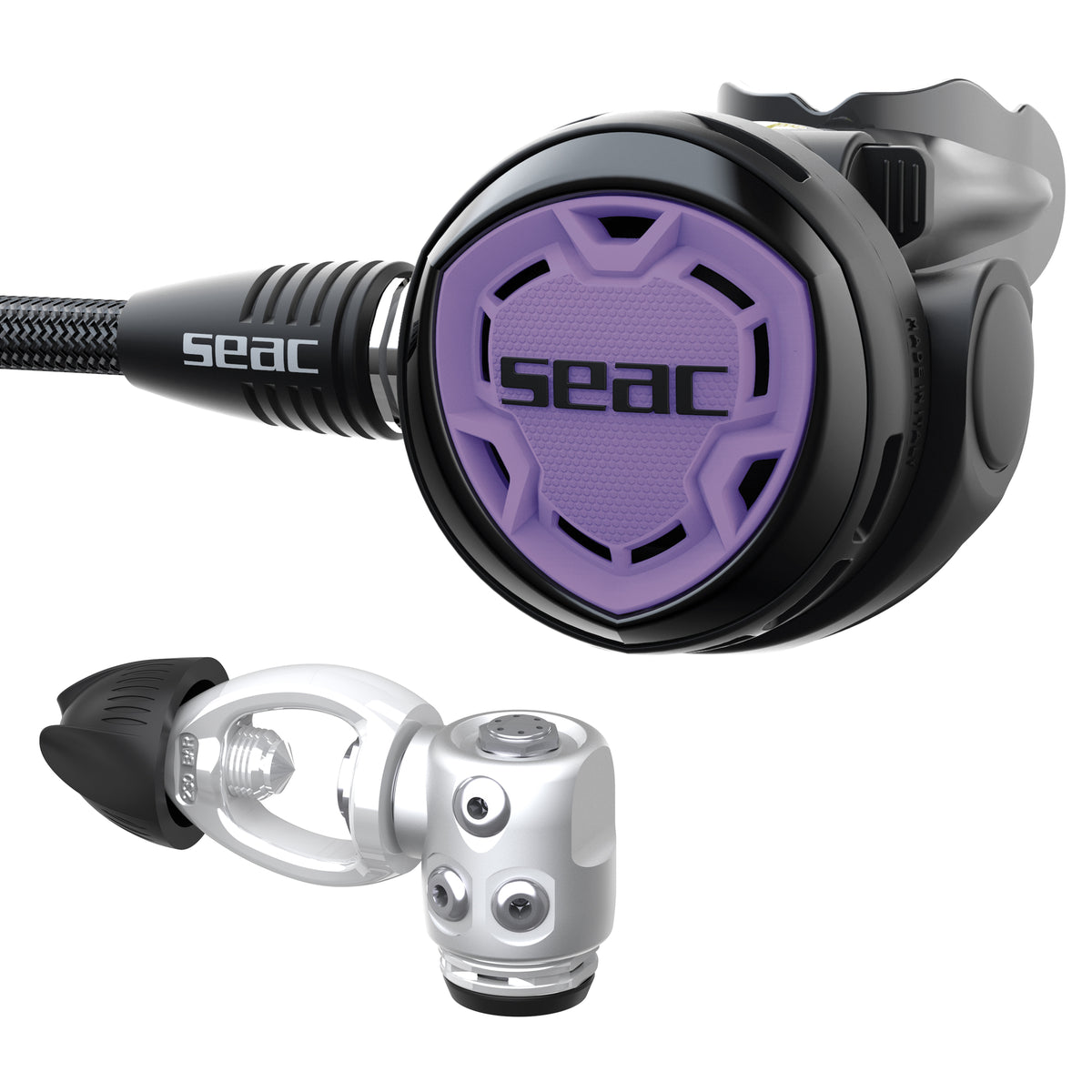 Seac IT300 Set erogatore e octopus Lilla