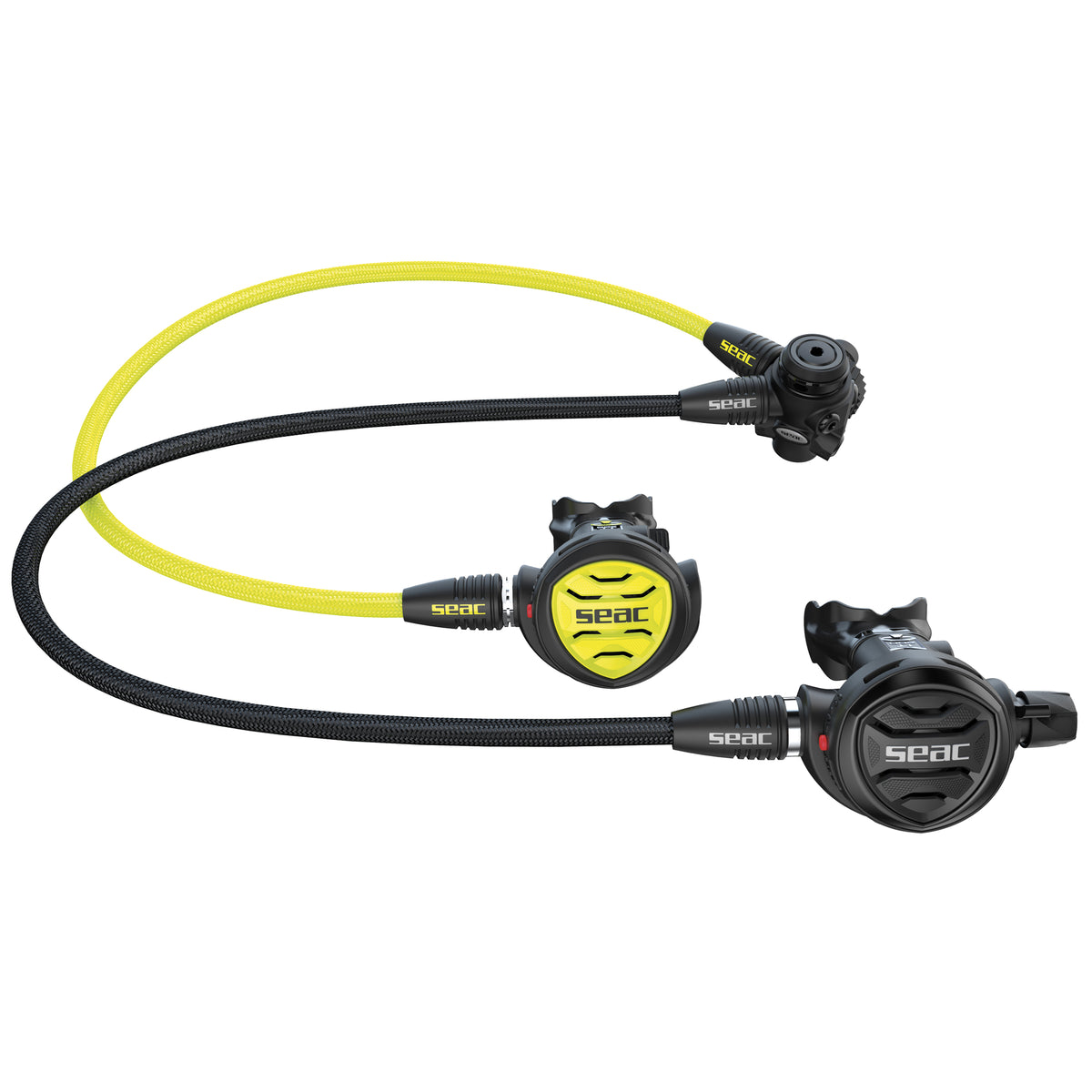 Seac IT500 Black Set erogatore e octopus