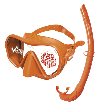 Seac Pura Antifog Set Arancio