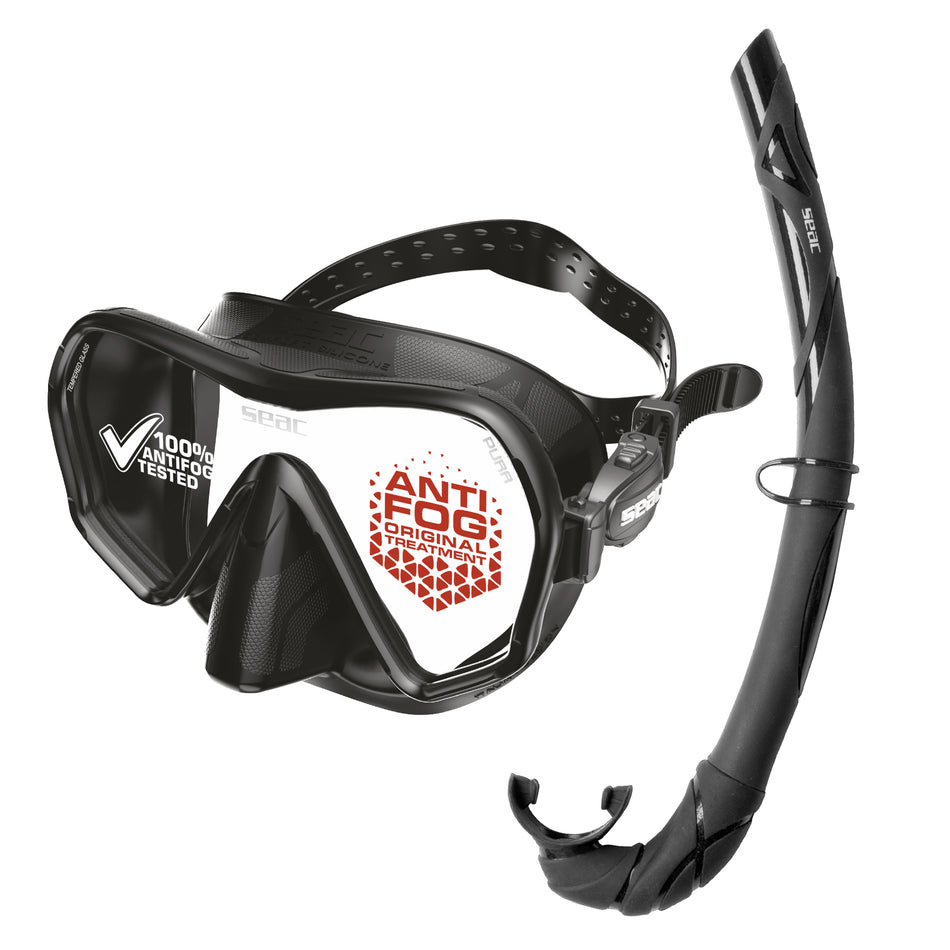 Seac Pura Antifog Set Nero
