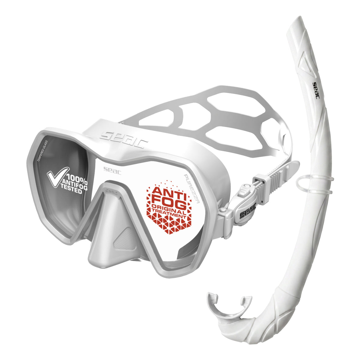 Seac Purezza Antifog Set Bianco