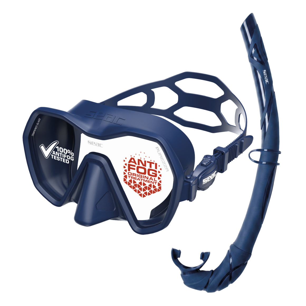 Seac Purezza Antifog Set Blu