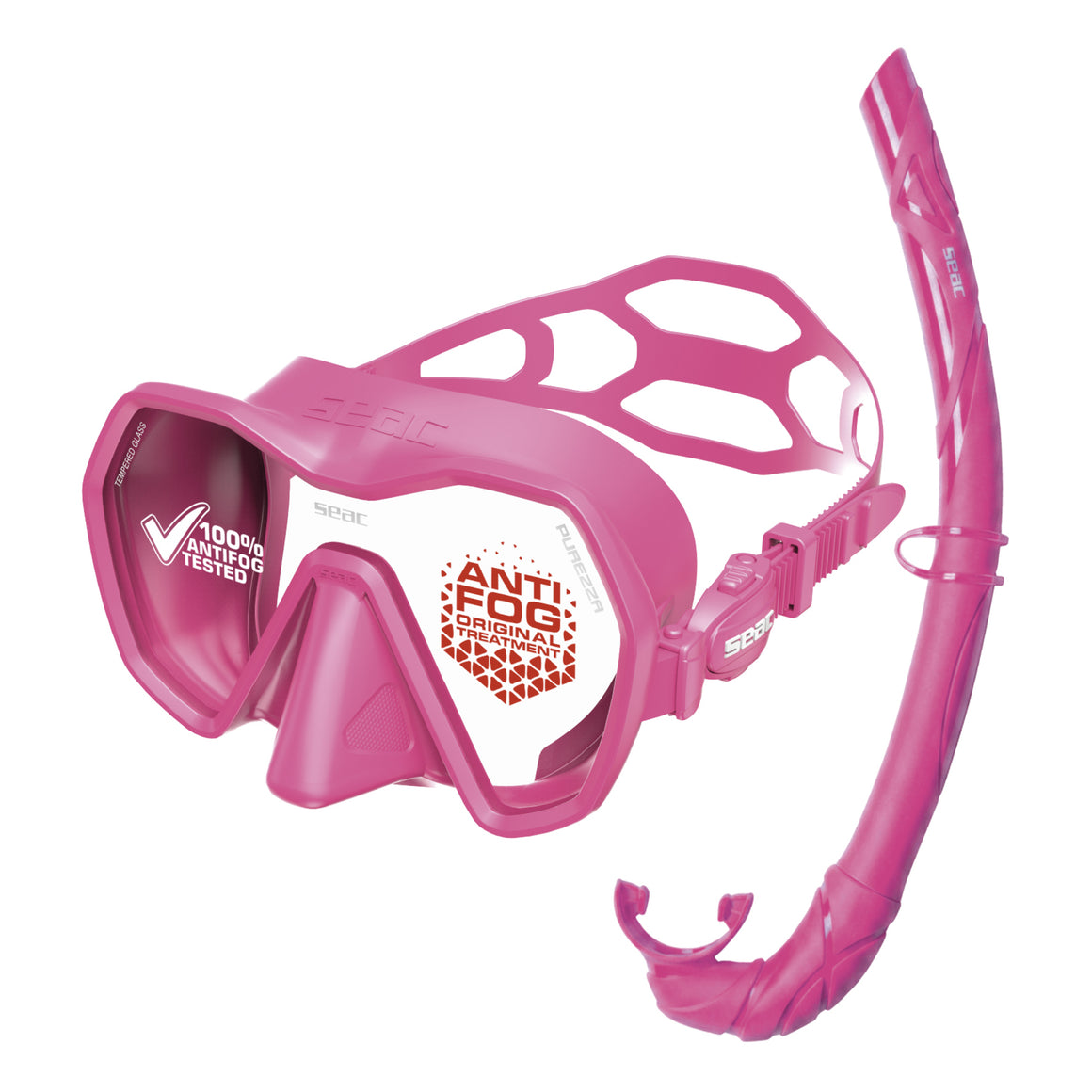 Seac Purezza Antifog Set Rosa