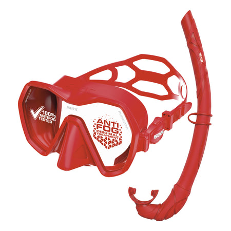 Seac Purezza Antifog Set Rosso