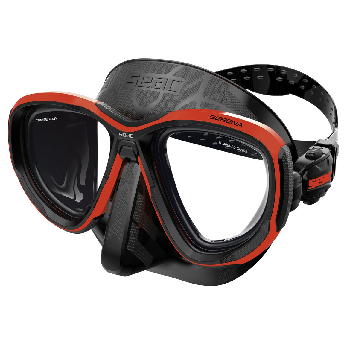 Seac Serena Antifog silicone nero Rosso