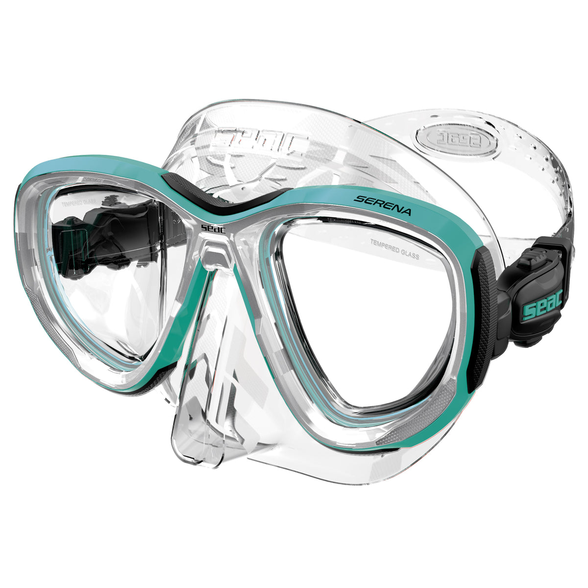 Seac Serena Antifog silicone trasparente Tiffany
