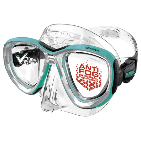 Seac Serena Antifog silicone trasparente Tiffany