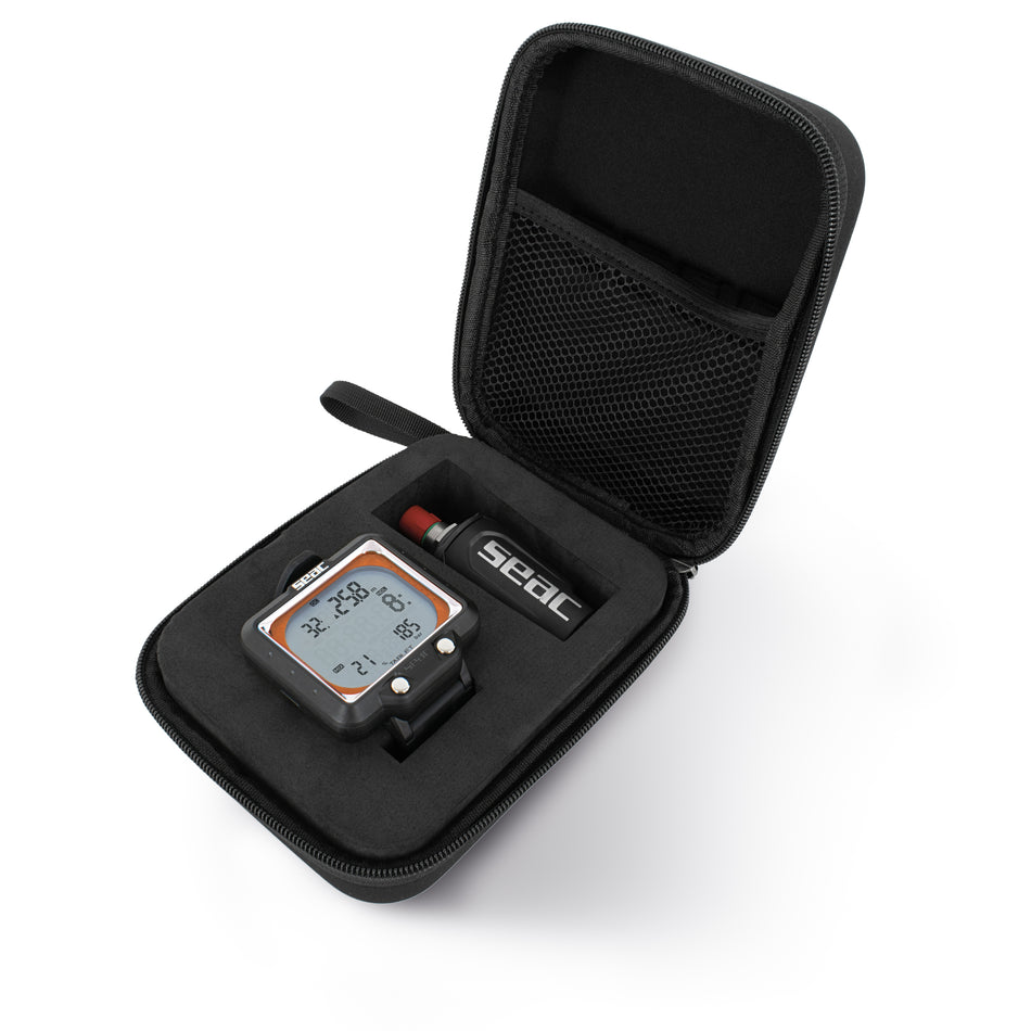 Seac Tablet e LED Tank Probe Set Nero/Arancio con custodia