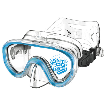 Seac Venere Antifog maschera snorkeling bambini Acquamarina