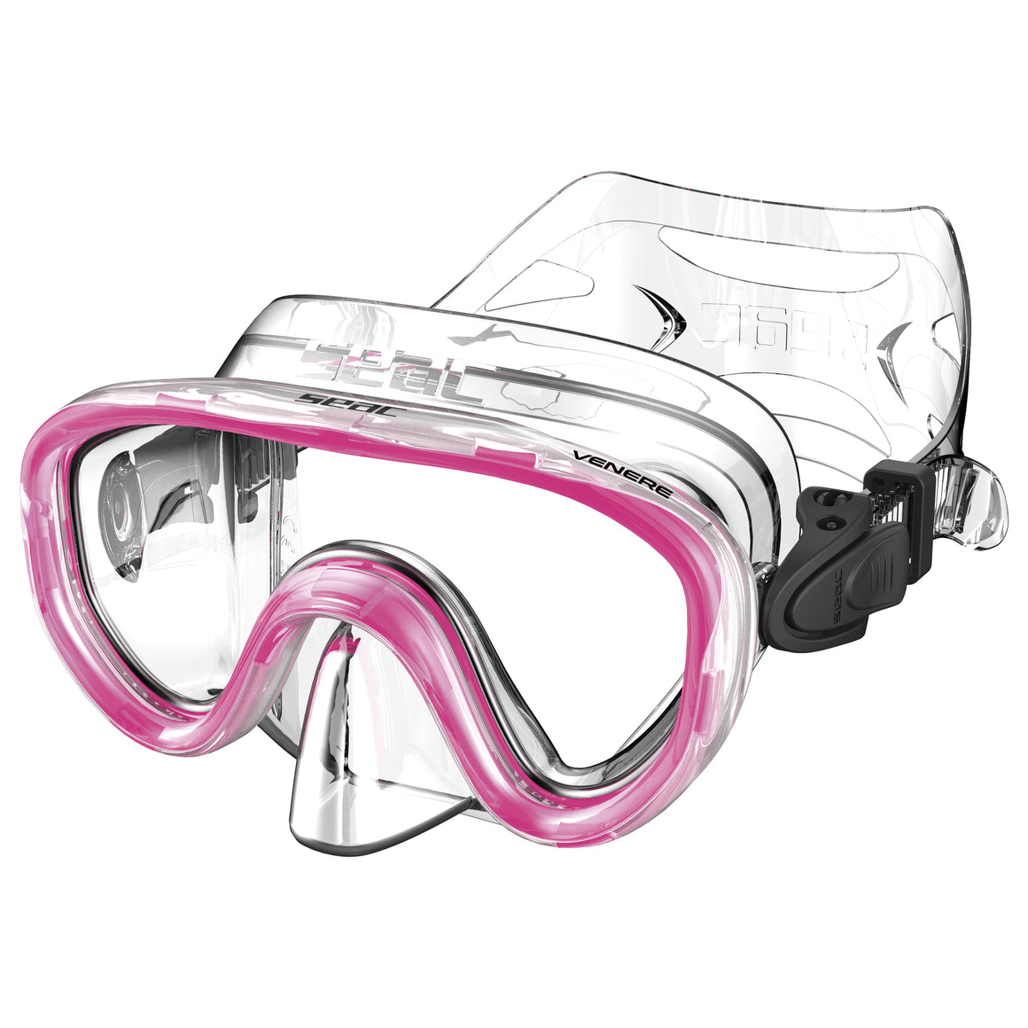 Seac Venere Antifog maschera snorkeling bambini Rosa