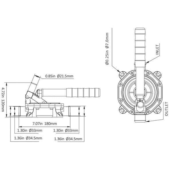 Seaflo Pompa di Sentina Manuale 03 dettaglio
