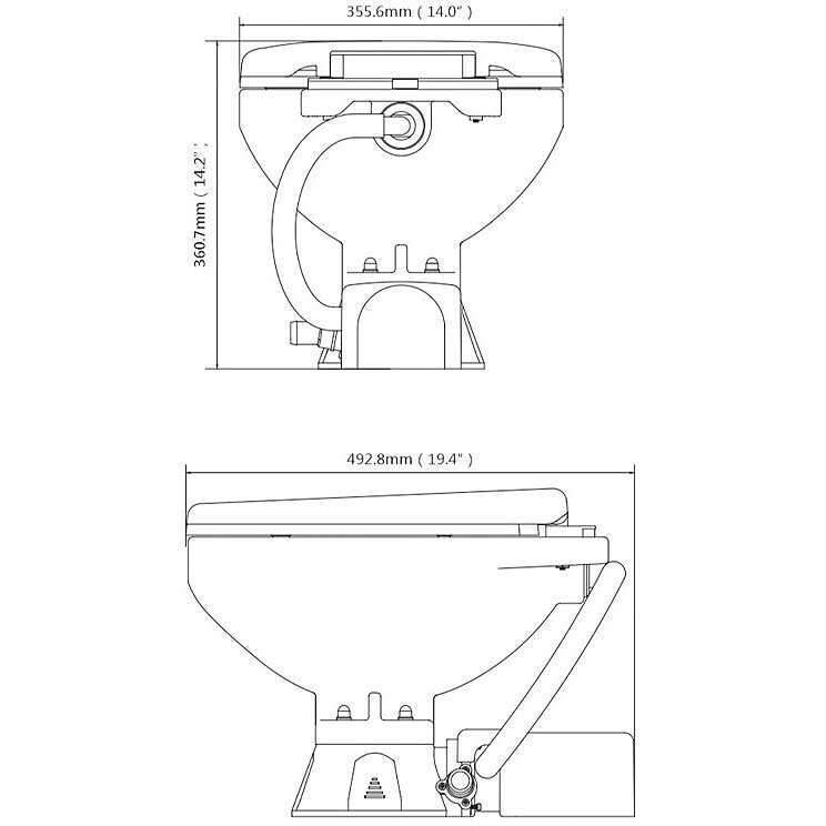 Seaflo Toilette Elettrica Regular Soft Close