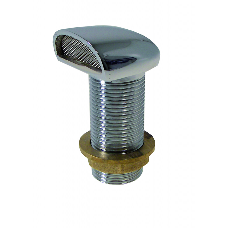 Guidi Sfiato Ottone Cromato Filettato