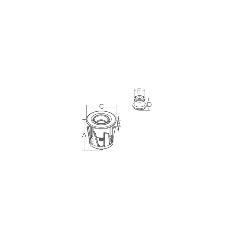 Marine Town Nylon Snap Latch Ø32 mm