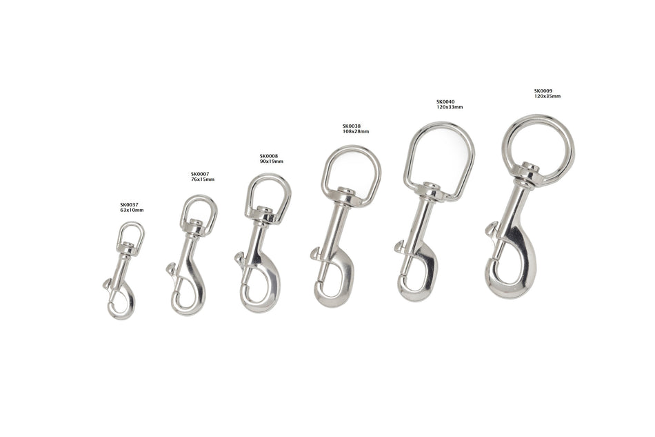 Divemarine Carabiner Acier Inoxydable 90x19mm