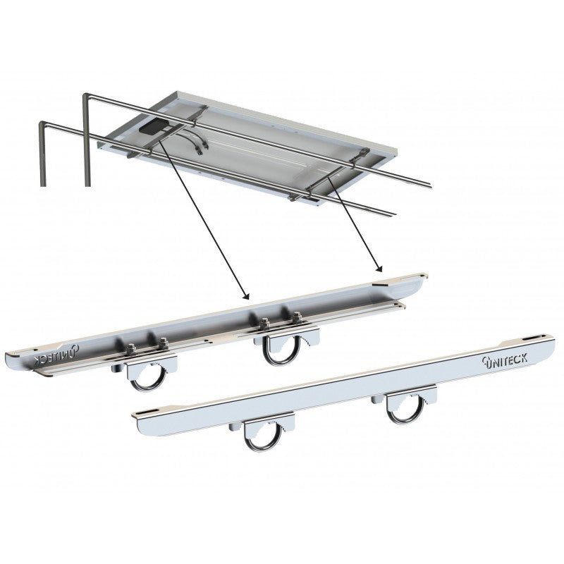 Supporto Rollbar Doppio per Pannello Solare Uniteck
