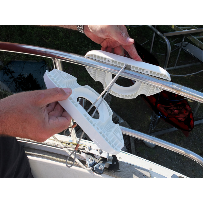 Plastimo Supporto Motore Fuoribordo Bianco