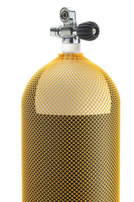 Divemarine Tank Mesh Protector Yellow - 12 Lt Long