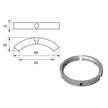 Ánodos para motores Volvo-Penta 3858399 Zinc