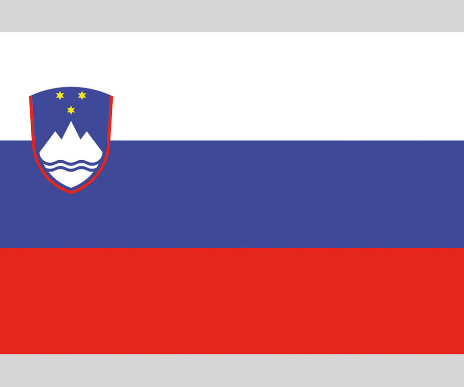 Flagge 30x45 Slowenien