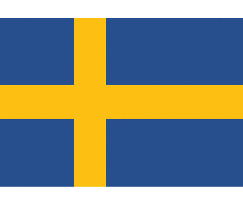 Flagge 30x45 Schweden