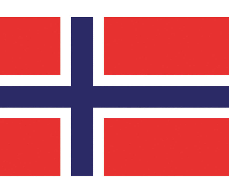 Flagge 30x45 Norwegen