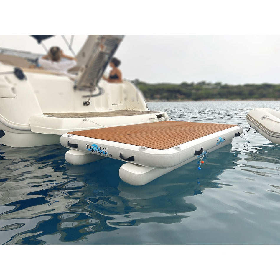 Trem Plateforme gonflable flottante surélevée T-WAVE