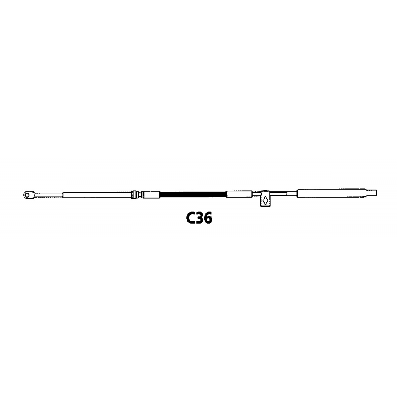 Ultraflex Cavo Telecomando C36