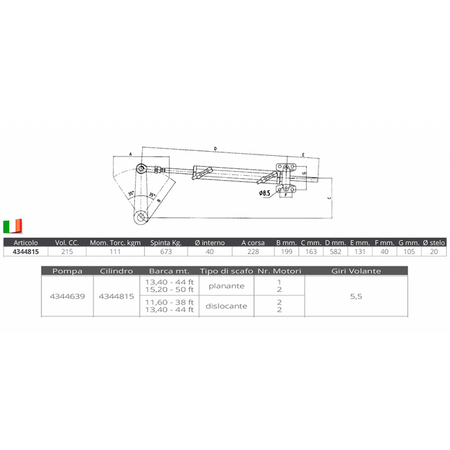Ultraflex Cilindro UC215-I - immagine 2