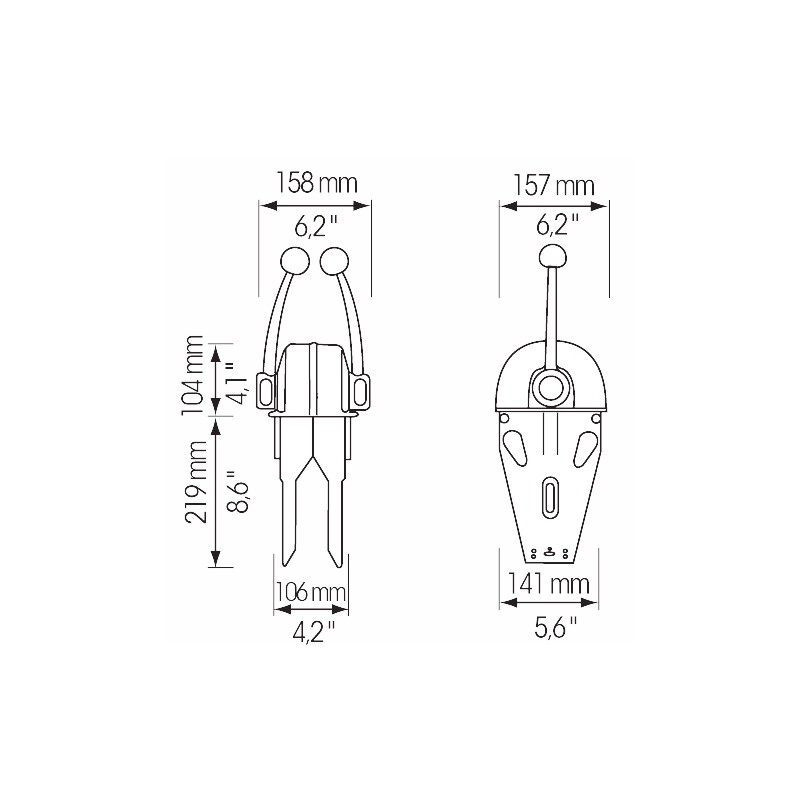 Ultraflex Scatola Comando B104 per Due Motori - immagine 2