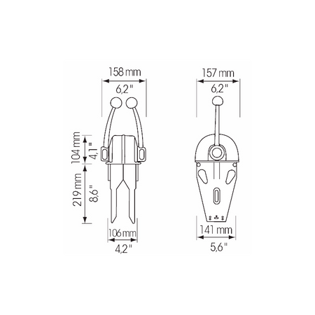 Ultraflex Scatola Comando B104 per Due Motori - immagine 2